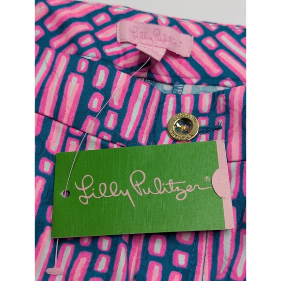 Lilly Pulitzer Womens Size 8 Kelly Skinny Ankle Pant In Mandevilla Pink NWT - Picture 6 of 8